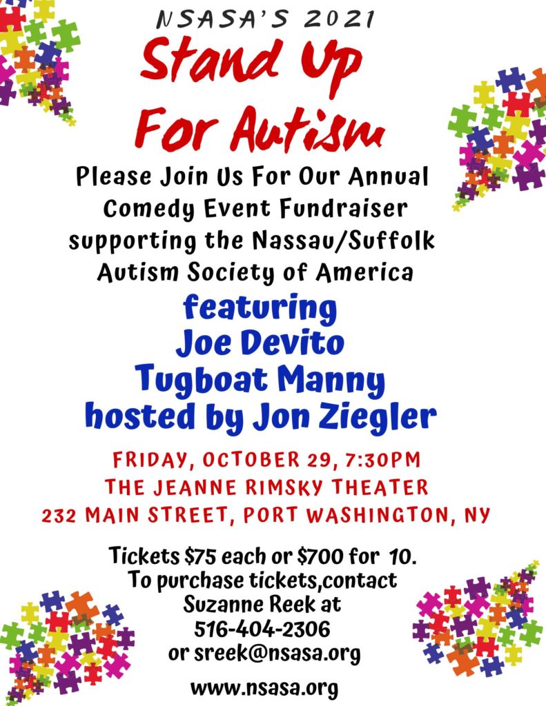 NSASA's 2021 Stand Up For Autism