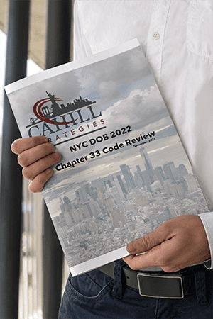 Cahill Strategies Guide to NYC DOB Chapter 33 Revisions