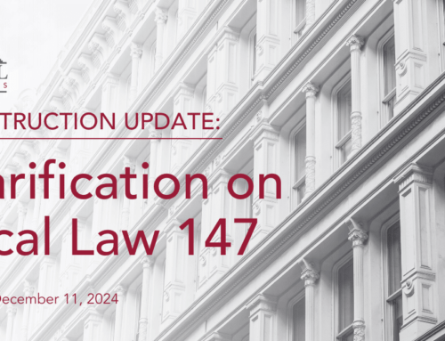 NYC DOB: Clarification on Local Law 147 of 2021: New Definition of Major Buildings to Become Effective December 11, 2024