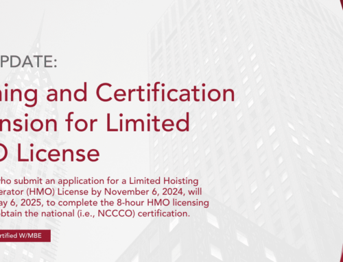 DOB: Training and Certification Extension for Limited HMO License