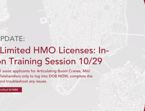 DOB: New Limited HMO licenses: In-Person Hands-On Session 10/29