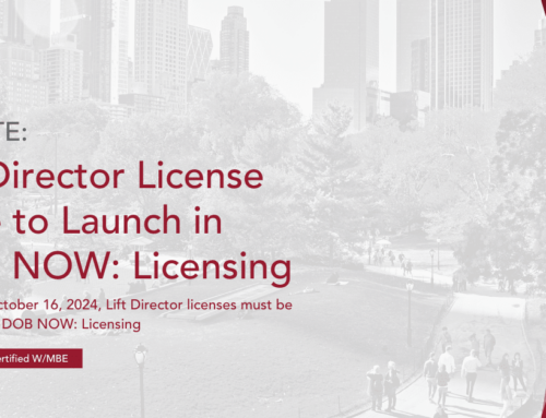 DOB: Site Safety License Types to Launch in DOB NOW: Licensing Beginning Oct. 16, 2024