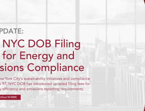 New NYC DOB Filing Fees for Energy and Emissions Compliance