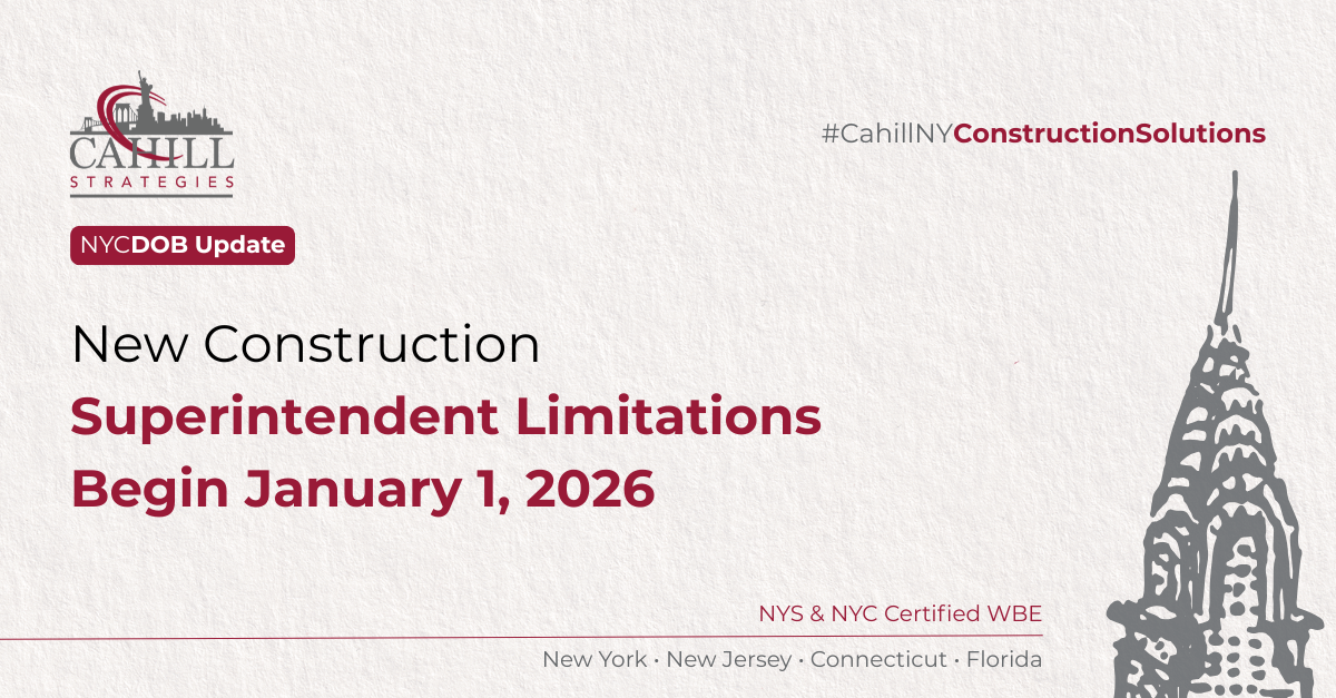 NYC DOB: Multiple Non‑Major Jobs Can Continue Past January 1, 2026