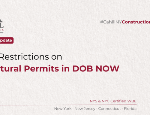 NYC DOB: New Restrictions on Structural Permits in DOB NOW