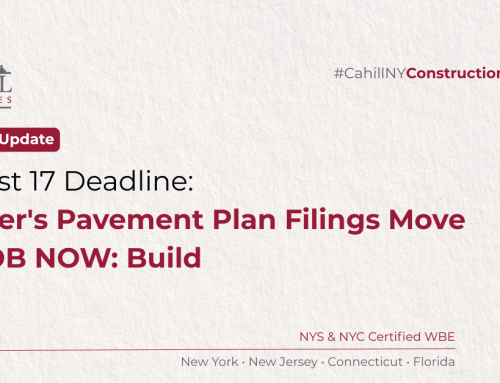 Builder’s Pavement Plan Filings to Launch in DOB NOW: Build
